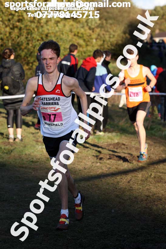 Senior mens National Cross Country Relay, Berry Hill Park, Mansfield. Photo:  David T. Hewitson/Sports for All Pics